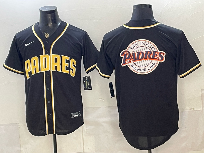 Men San Diego Padres blank Nike black MLB Jersey 0522003->san diego padres->MLB Jersey